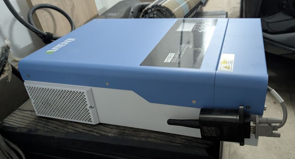 Гібридний інвертор Anenji ANJ-6200W 48V Wi-Fi 5кВт