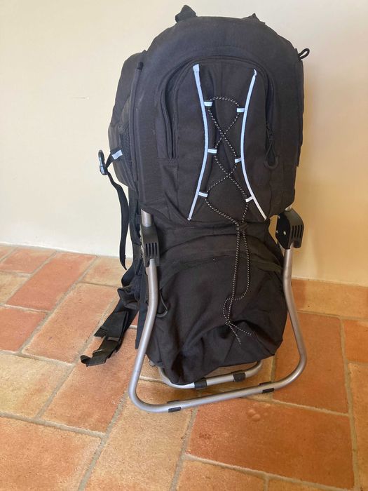 Mochila porta-bebés Lupilu, preto