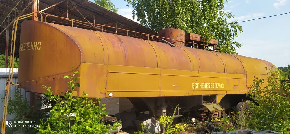 Бочка, ємність, напівпричіп цистерна, паливозаправник