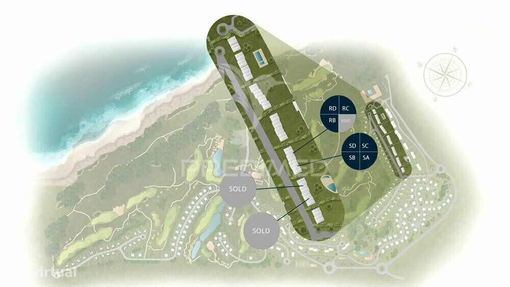 Moradia duplex geminada com 3 quartos no West Cliffs, Óbidos