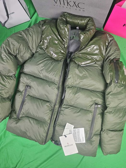 Kurtka Męska zimowa nowa lakierowana Kurtki Khaki Premium