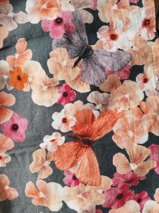 Matalan + NEXT komplet 2szt bluzeczka i spódniczka 3 lata