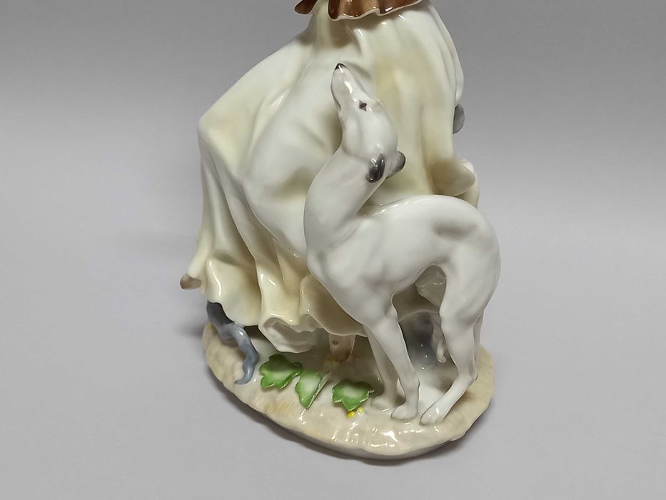 Sokolniczka, figurka Hutschenreuther, proj. H. Achtziger