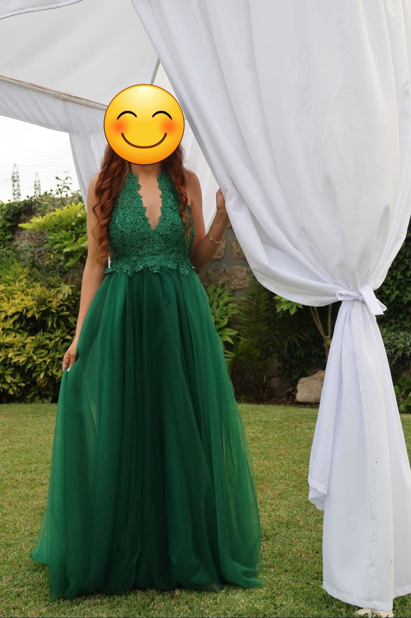 Vestido cerimonia cheap verde