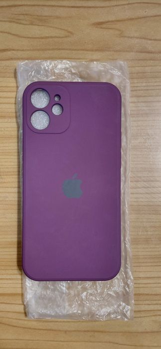 Чехол iPhone 12 Mini фиолетовый