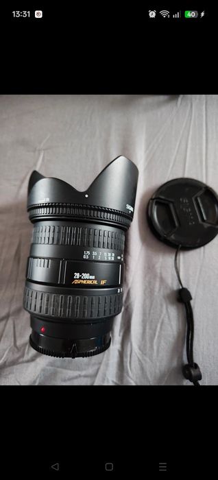 Obiektyw Sigma 28-200 mm Aspherical  IF