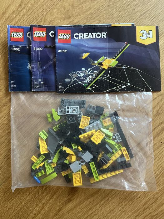 Lego Creator 3w1 31092 Przygoda z helikopterem