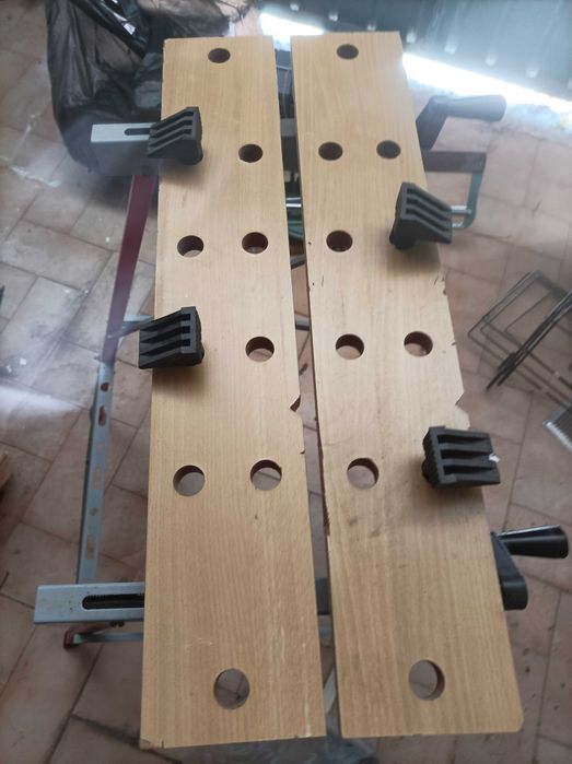Bancada de trabalho / Torno. Praticamente nova.