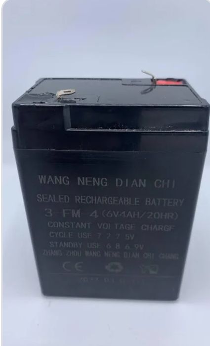 Акумулятор аккумулятор gdlite 6v 4Ah ukc 4 6в 4а 12в 7А для ваг весов