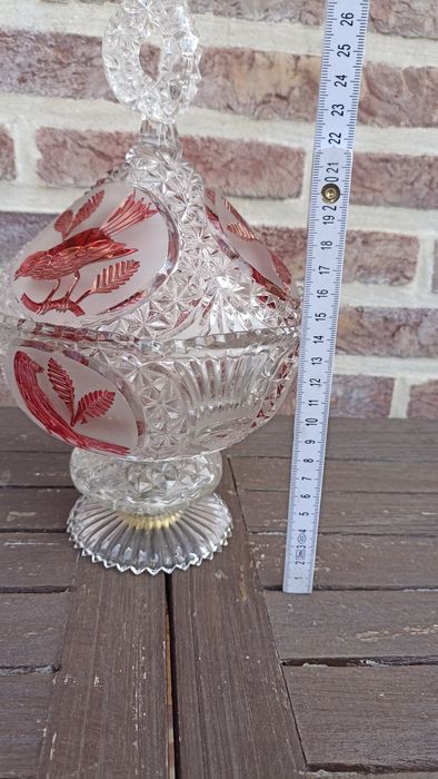 Ваза «Anna Hütte»,  хрусталь, Германия .