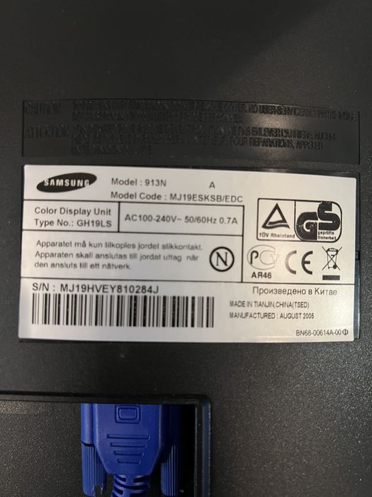 Samsung syncmaster 913N