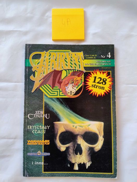 RPG Labirynt nr 4 do Magia i Miecz – Warhammer, White Dwarf, MAG