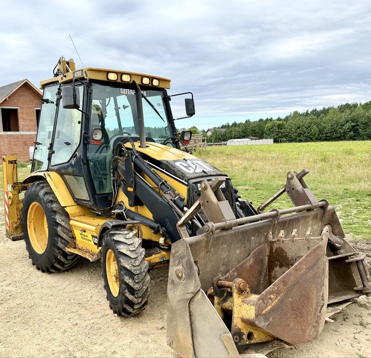 Cat 428d koparko ładowarka caterpillar 428d 432d