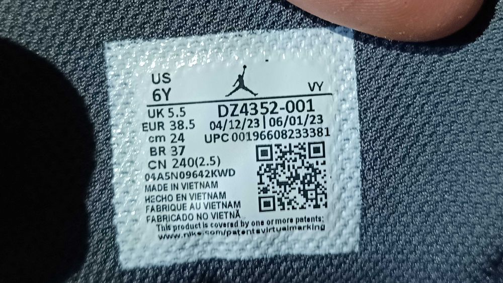 Wysokie sneakersy NIKE JORDAN MAX AURA 5 r.38,5 stan bardzo dobry