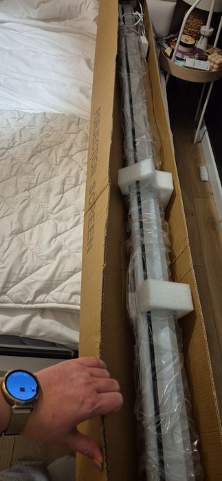 Retoo nowy elektryczny ekran projekcyjny 265×179cm