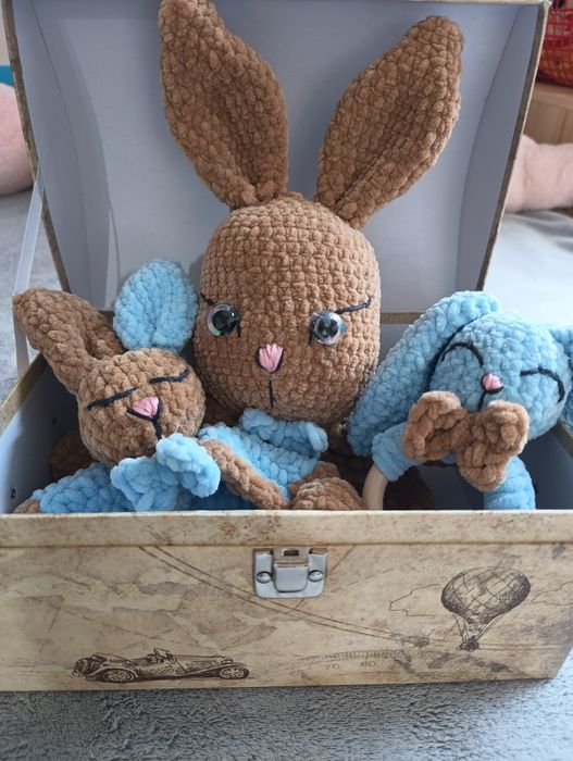 Zestaw na baby shower dla niemowlęcia handmade