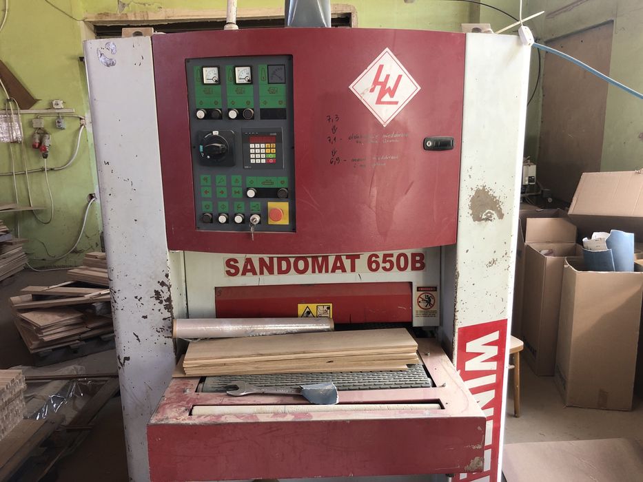 Szlifierka szerokotaśmowa Winter Sandomat 650 B