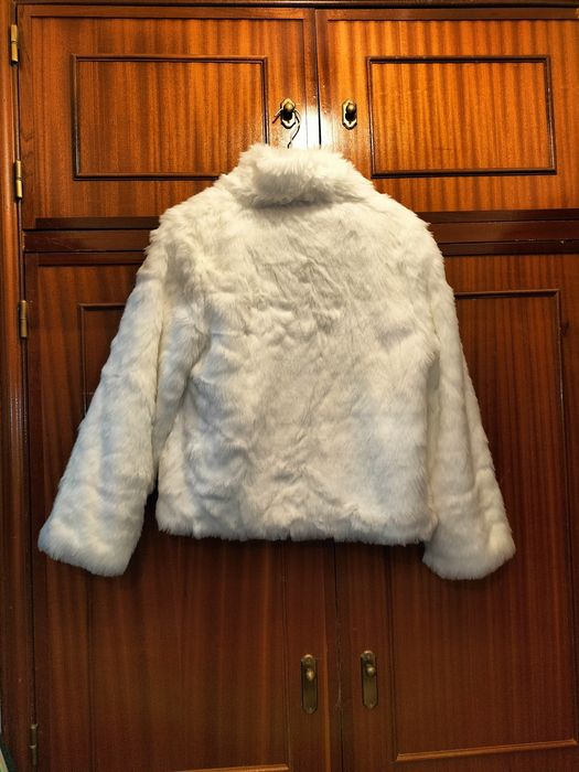 Casaco Pêlo Branco