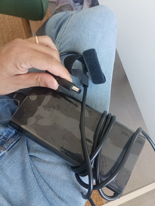 Carregador portátil HP novo