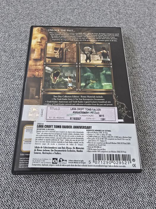Jogo PC - Tomb Raider Anniversary