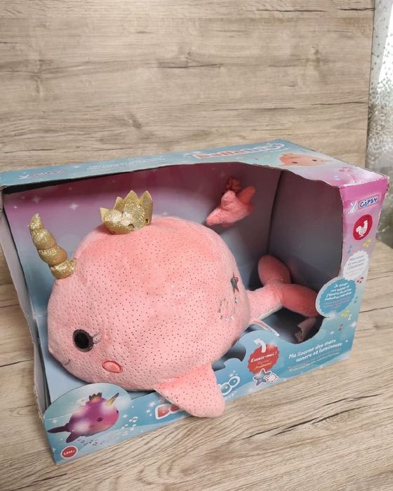 Плюшевый кит Bellabloo