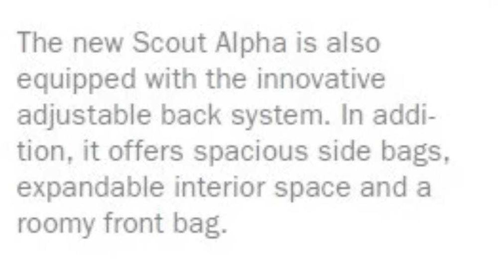 Mochila crianca Scout