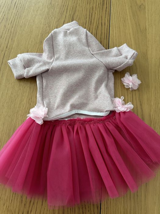 Ubranko sukienka dla pieska rozowa jak nowe