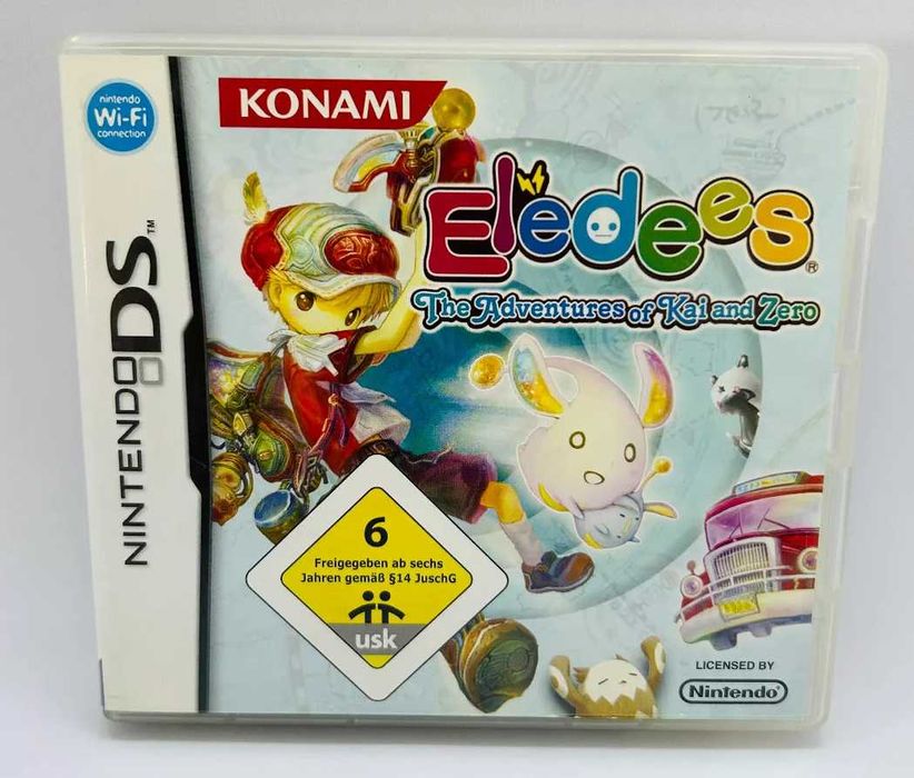 Eledees: The Adventures of Kai and Zero Nintendo DS raro- ctt  regista
