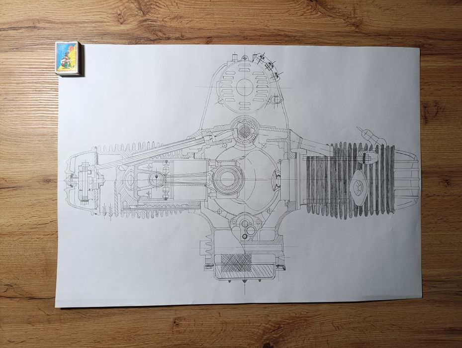 Двигун мотоцикла мт Дніпро