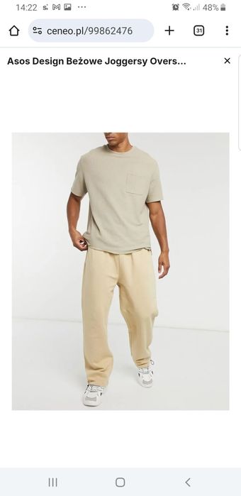 Nowe spodnie dresowe ASOS