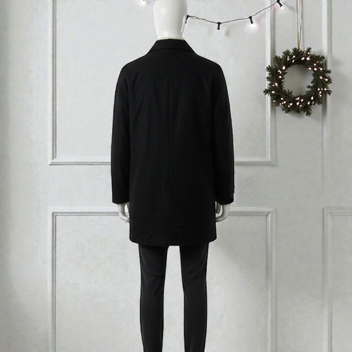 Wełniany płaszcz męski elegancki Urban Island wełna vintage