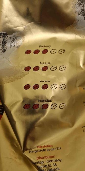 Kawa ziarnista Swisso Kaffee Crema