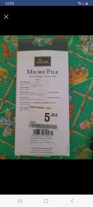 pensos higiénicos e cueca para cadela