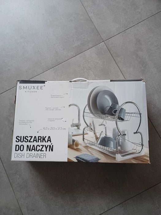 Suszarka ociekacz do naczyń Smukee szara