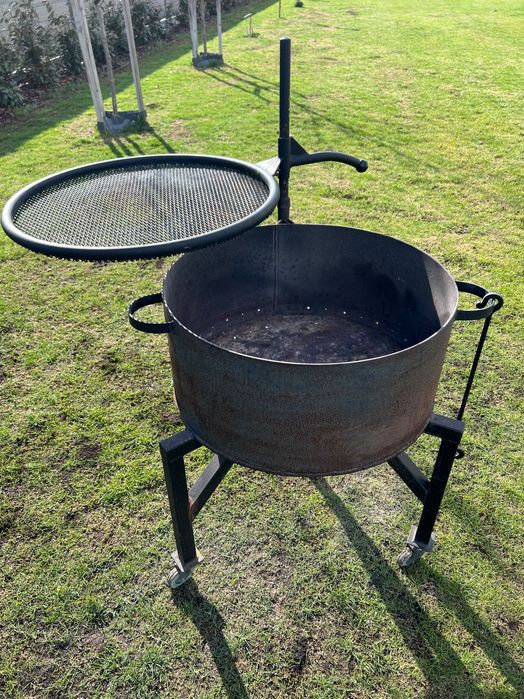 Grill palenisko regulowany ruszt blacha 4mm
