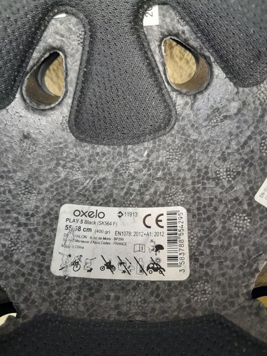Proteções para Patins/Skate/Trotinete Criança Preto