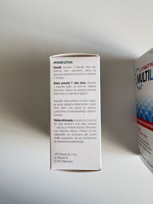 Zestaw Multilac: IBS (60 kaps.) + Synbiotyk (10 kaps.) Nowe