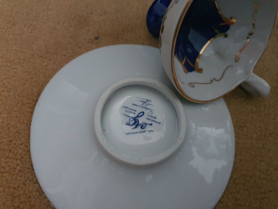 Chávenas Vintage Pintadas a Mão