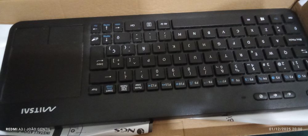 Rato e teclado sem fios