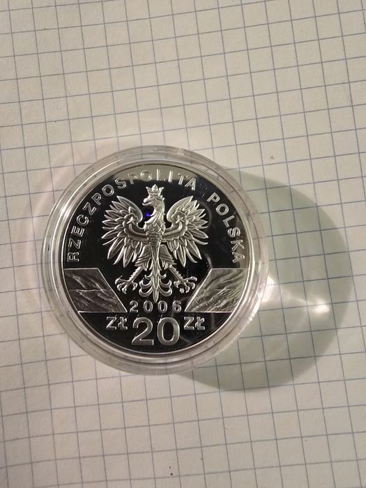 20 zł świstak, zwierzęta świata, 2006