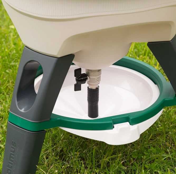 Poidło dla kur syfonowe na nóżkach zasobnik 25 l OPTIMUS