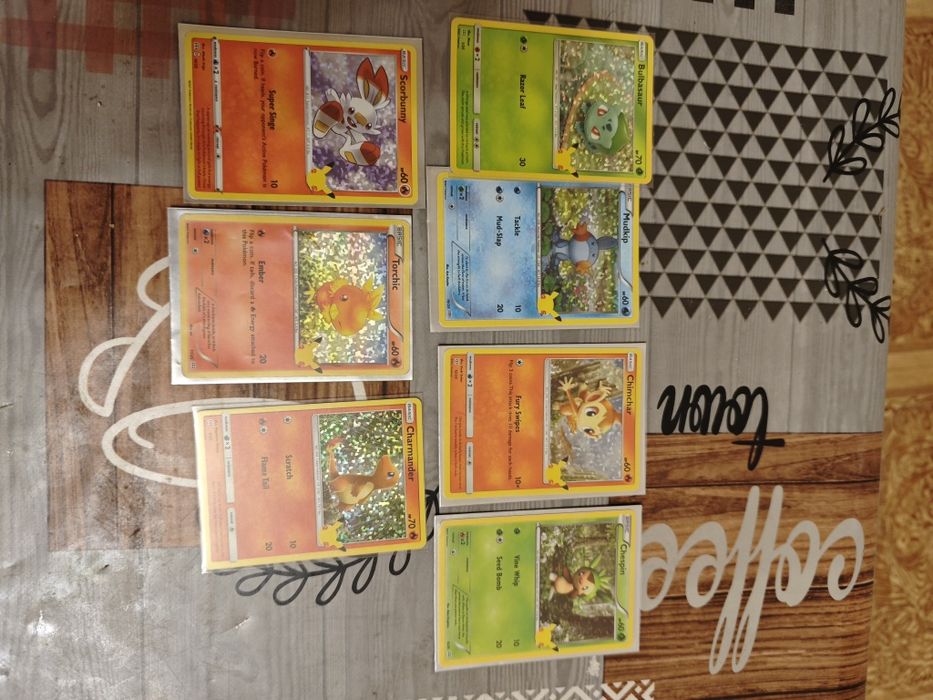 Коллекция Pokémon McDonald's 25th Anniversary