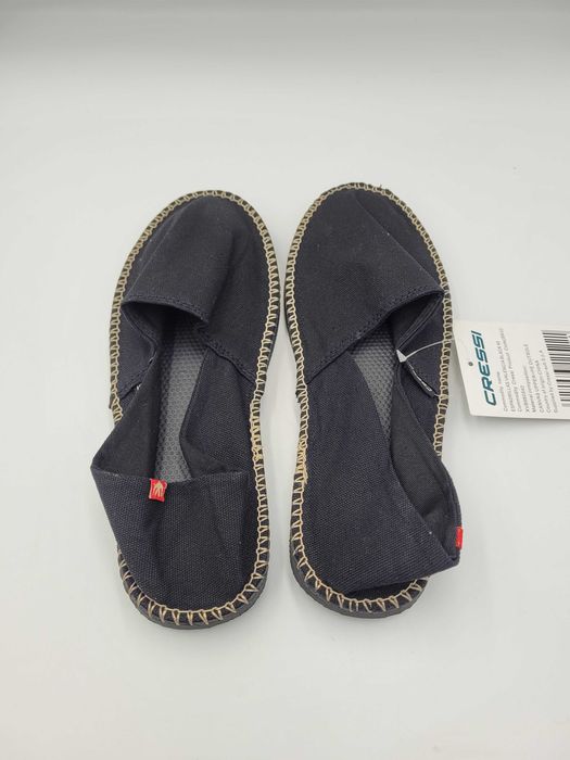 Espadryle Cressi Valencia czarne unisex rozmiar 40 letnie buty plażowe
