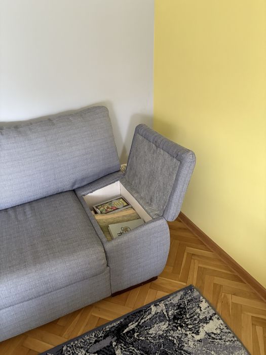 Kanapa rozkladana popiel