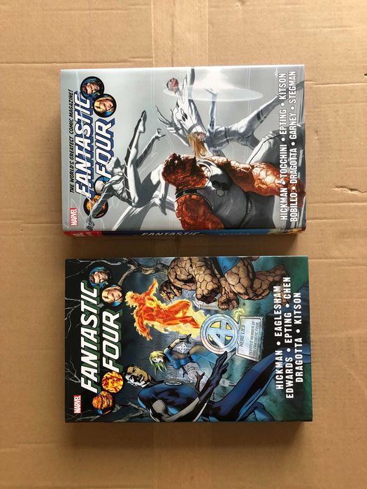 Fantastic Four By Jonathan Hickman Omnibus Vol. 1 e 2 Marvel Comics