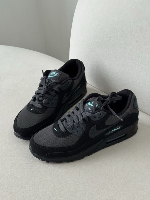 Оригинал Nike Air Max 90 Black Tiffany (HV6224 001) оригинальнин найк