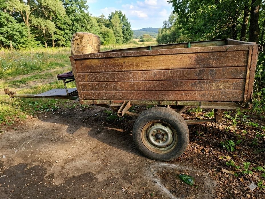 Продам причеп до мотоблоку