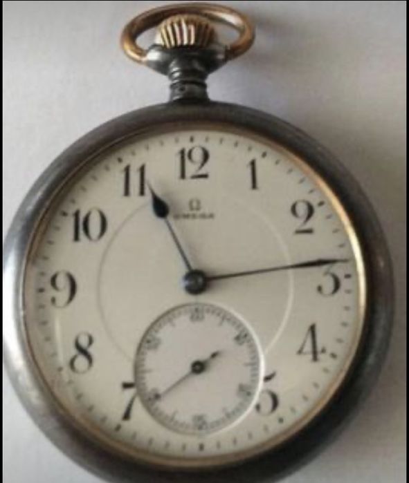 Relógio de bolso antigo, omega.