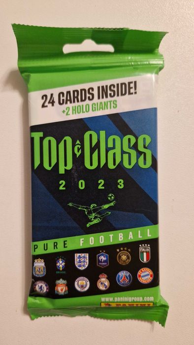 KARTY PANINI TOP Class 24 karty 2 Holo FAT PACK