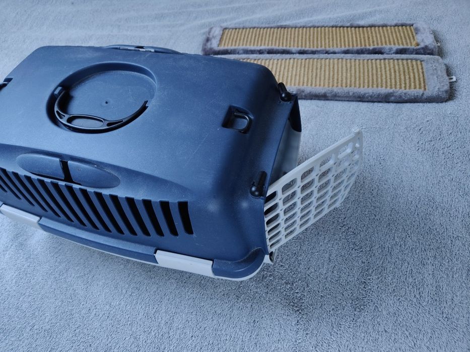 Kontener przenośny dla kota+ drapak narożny gratis!!!